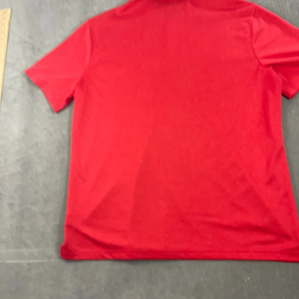 Ohio State Buckeyes Nike‎ Mens Medium Red Dri-FIT On-Field Polo Shirt